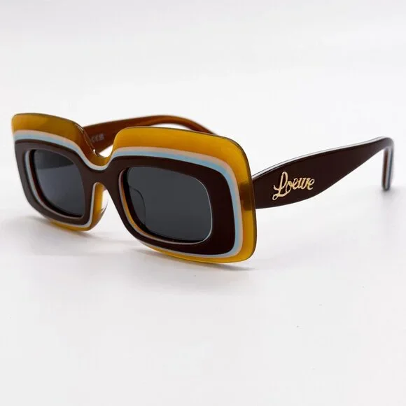 NEW LW40139U 47A, LOEWE SQUAER UNISEX SUNGLASSES LOEWE